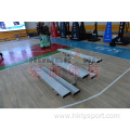 Outdoor Movable Three-Row Aluminium Sports Bleachers for Football Court